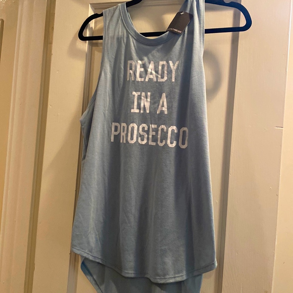 Ready in a Prosecco tank
